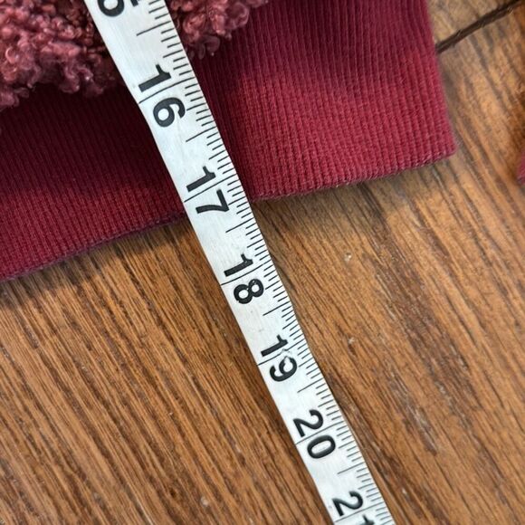 Fabletics Malia cropped Sherpa sweater medium - Picture 6 of 10